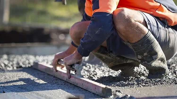 Concreter working in Geelong, Australia