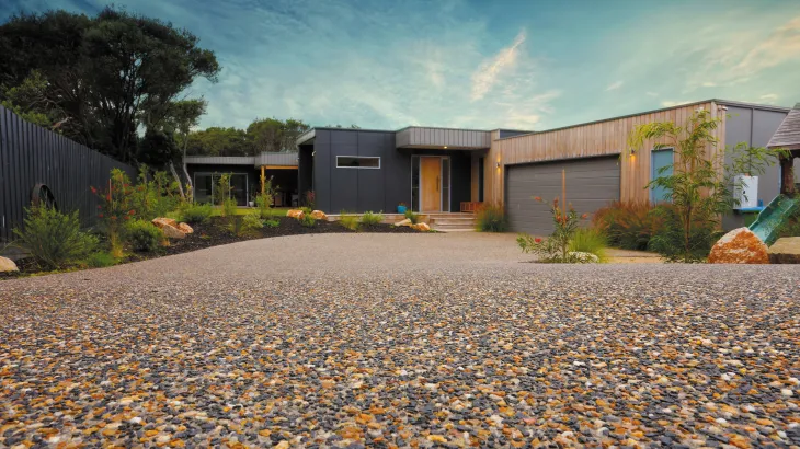 Concrete driveway sealing