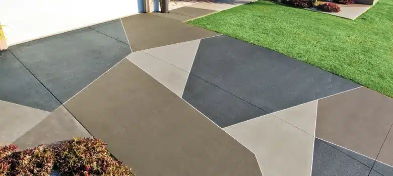 Coloured concrete